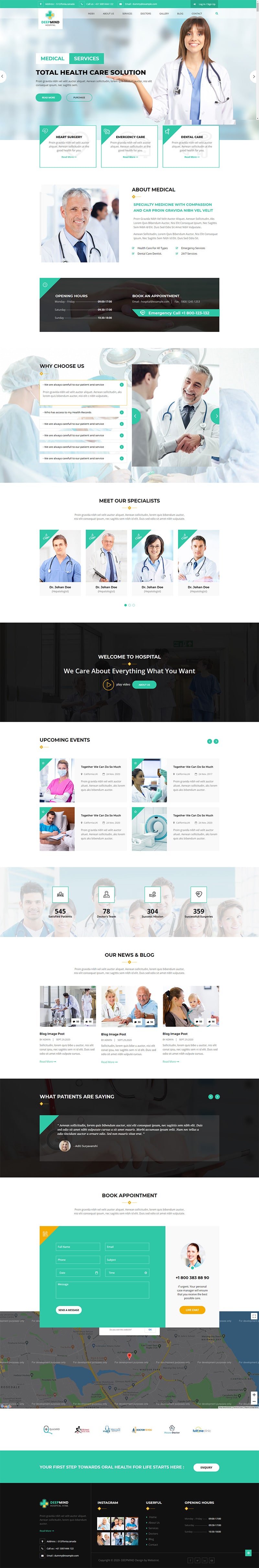 clinic home Page