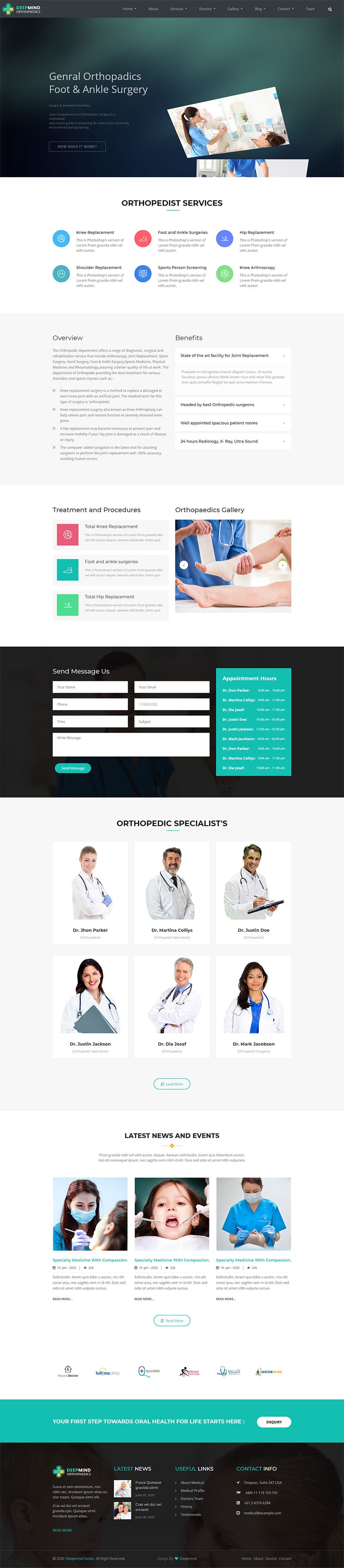 orthopadics home Page